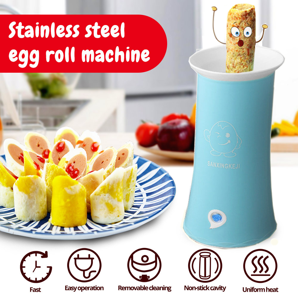 ไข่ม้วน เครื่องทําไข่ม้วน ไฟฟ้า เครื่องทำไข่ ที่ทำไข่ม้วน เครื่องทำไข่ม้วนญี่ปุ่น ประหยัดไฟ ทำความร้อนได้เร็ว sorge egg master ประหยัดไฟ ทำความร้อนได้เร็ว Automatic Egg Roll Maker Egg Cup Omelette Master Sausage Machine Smart living