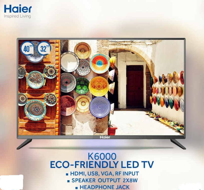 Free shipping led TV Haier Digital TV 32 inch le32k6000 Digital in USB VGA 3 year warranty center screen 1 year cshome ราคา 4,990 บาท*ส่งฟรี