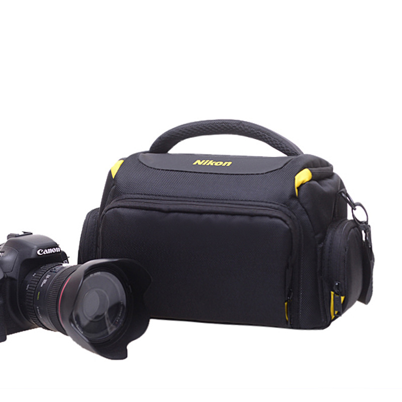 Waterproof DSLR camera storage bag มืออาชีพ dslr กล้องถุงเก็บกันน้ำกระเป๋ากล้องดิจิตอลสำหรับกล้อง Nikon D3200 D90 D7000 D7100 D7200 D3300 D5300 อุปกรณ์เสริมสำหรับกล้อง