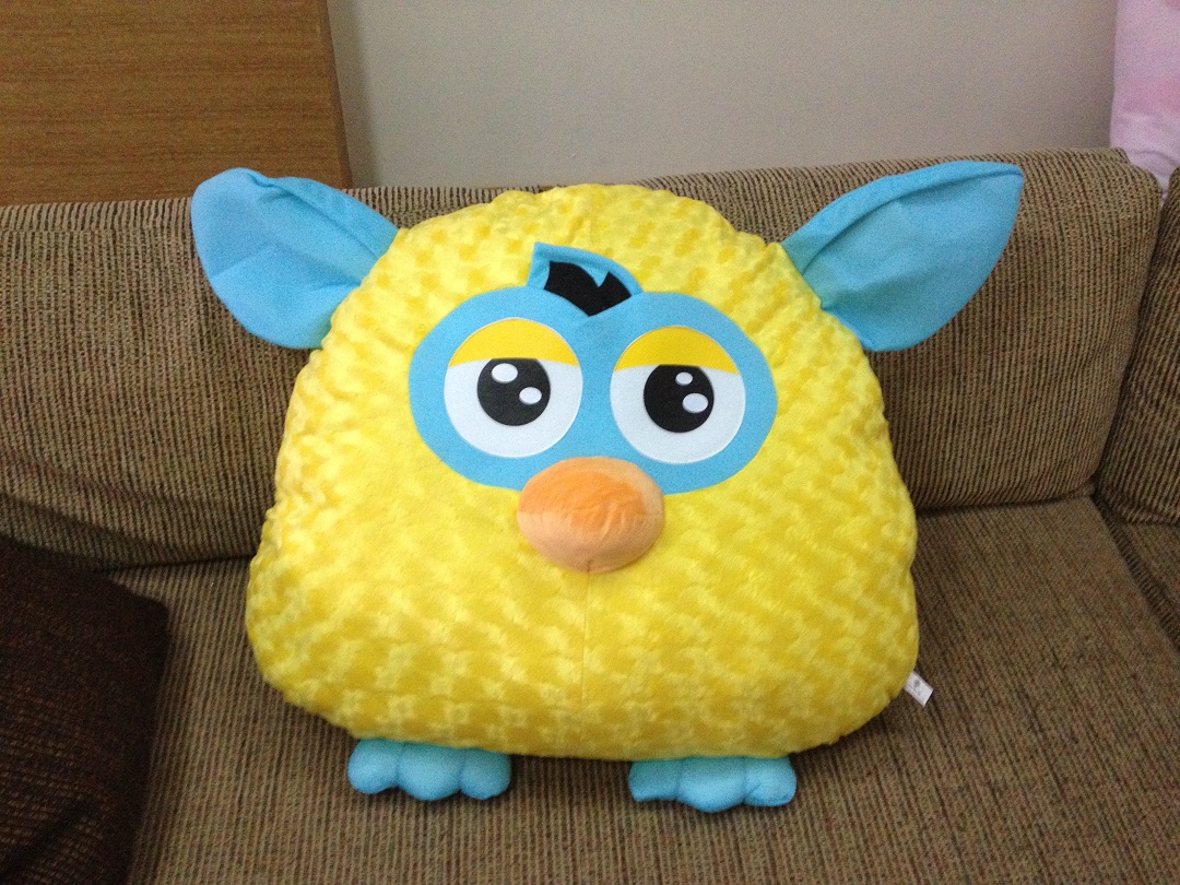 ขายถูก!!! หมอนอิง เฟอร์บี้ Furby ขนาด M และ L มีหลายสี ให้เลือก