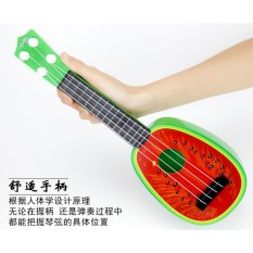 อูคูเลเล่ กีต้าร์ ลายผลไม้ ตั้งโชว์ Toy เครื่องดนตรี For Kids Gift ของตั้งโชว์ fruits guitar ukuiele
