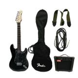 Century กีตาร์ไฟฟ้า 3 T/BK +แอมป์ ROCK FG-30+กระเป๋าใส่กีตาร์ FENDER+สายแจ็ค+สายสะพาย+pick GIBSON 3 ตัว ราคา 4,990 บาท*ส่งฟรี