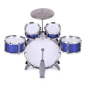 Kids Drum Set with Cymbal and Stool - Outdoorfree