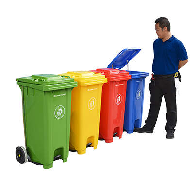 ถังขยะเทศบาล 120 ลิตร แบบมีเท้าเหยียบ COMBI WARE ราคา 1,920 บาท*ส่งฟรี