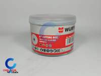 WURTH ใบตัดเหล็ก 4 นิ้ว หนา 1 มิล แยกขาย 1 ใบ / ยกกล่อง 50 ใบ - ใบตัดเหล็กเขียว ใบตัดเหล็กดำ ใบตัด ตัดเหล็ก เครื่องเจีย หินเจีย