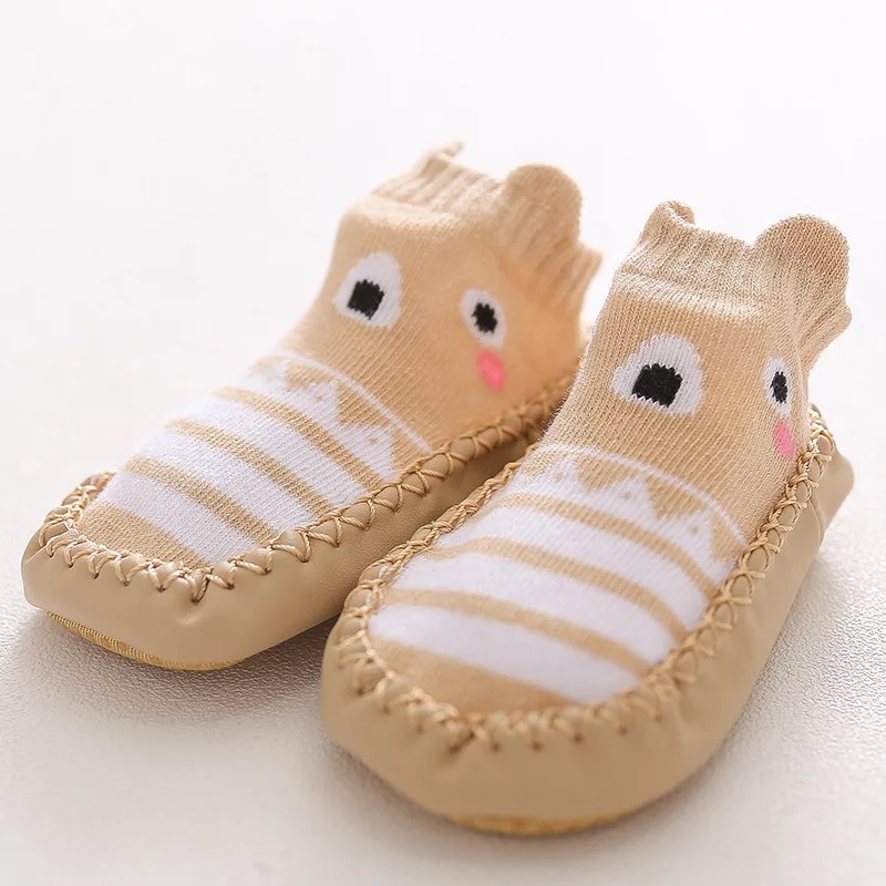 รองเท้าผ้าเด็กแรกเกิด  รองเท้าเด็กลายน่ารัก ลายสัตว์ มีหลายลายให้เลือกใส่ได้ตั้งแต่แรกเกิด