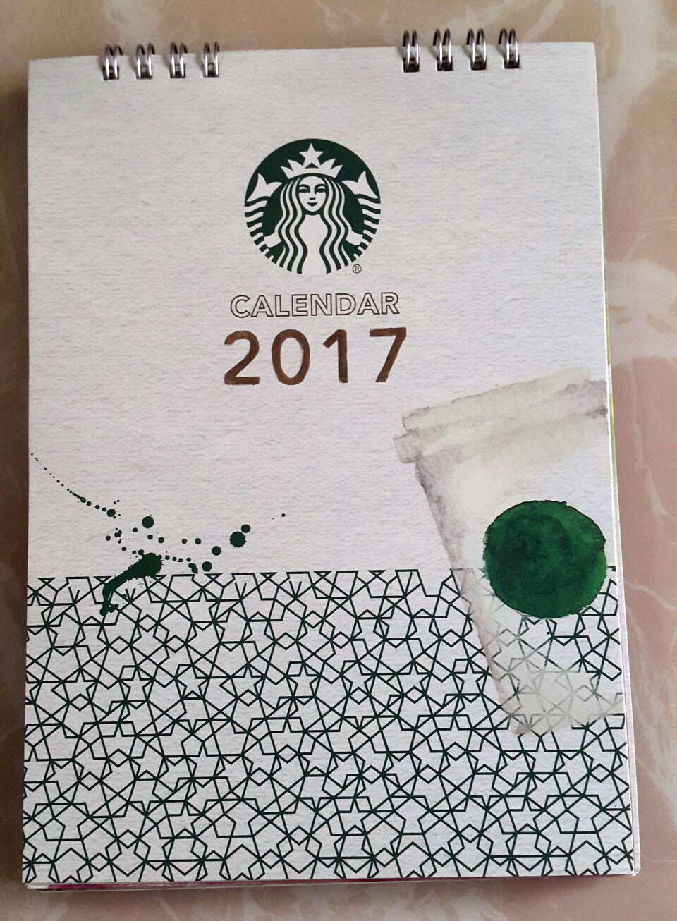 ปฏิทิน Starbucks 2017-2019 สำหรับนักสะสม