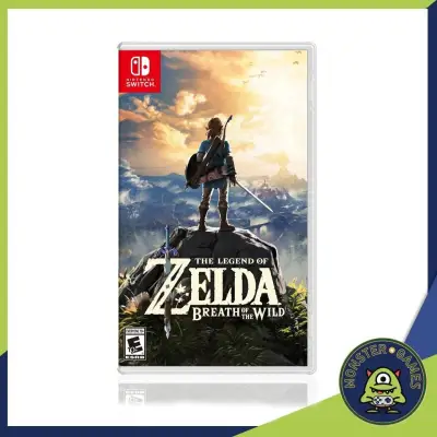 The Legend of Zelda breath of the wild Nintendo Switch game (เกมส์ Nintendo Switch)(ตลับเกมส์Switch)(เกมส์Switch)(Zelda Switch)