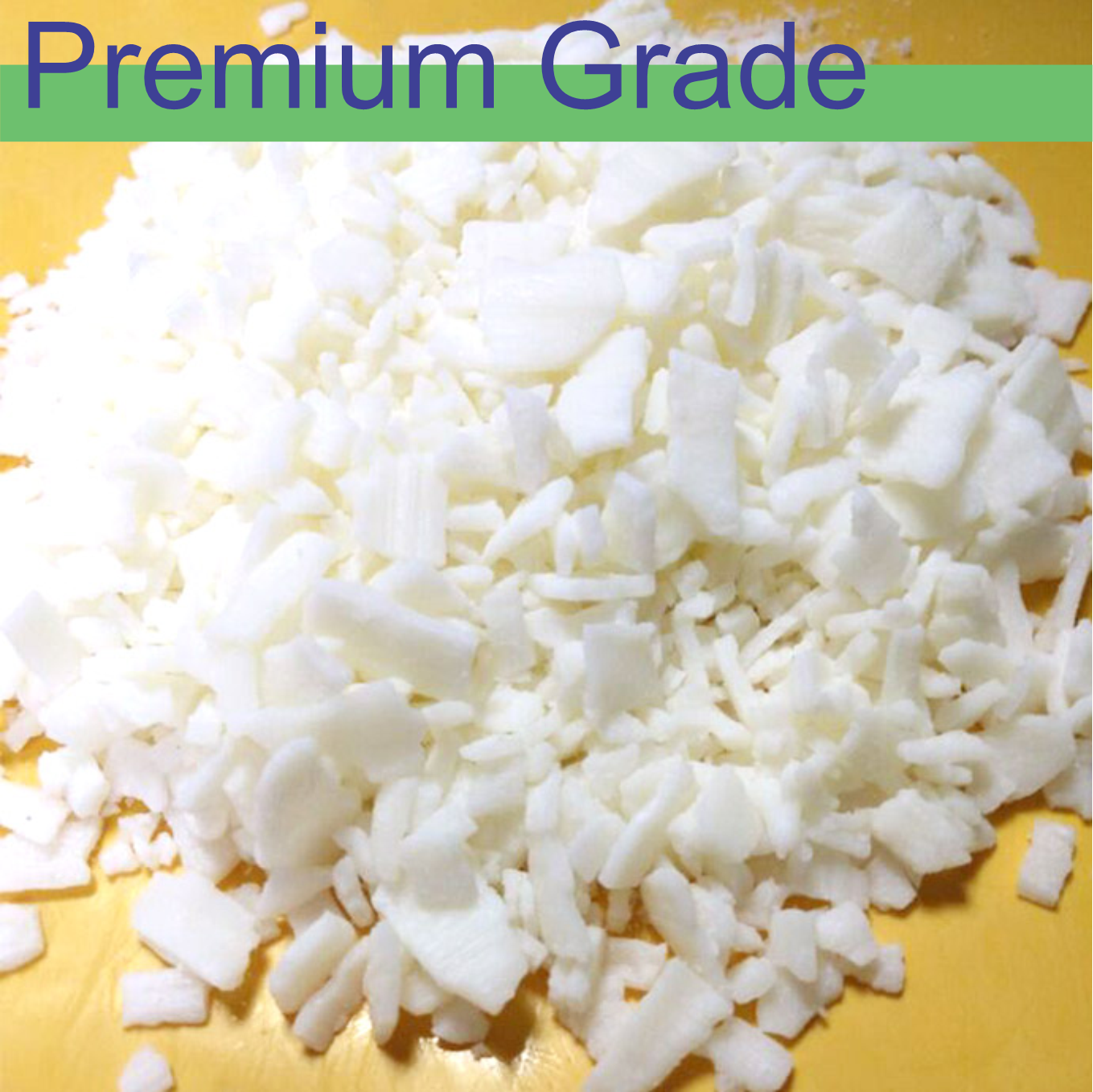 Soy Wax 1kg 100% natural soy wax นิ่ม ละลายได้ดีในน้ำมันอื่นๆ สำหรับ Handicraft Materials