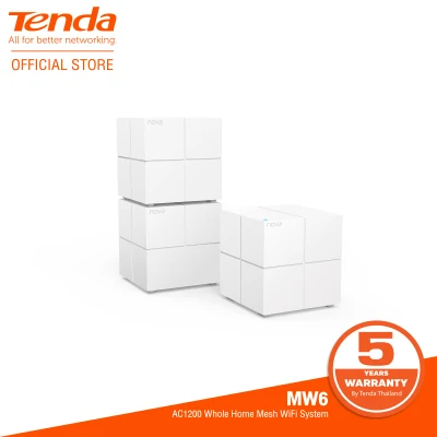 Tenda Nova MW6 [Pack-3] / Mesh / AC1200 Whole Home Mesh WiFi System(ประกันศูนย์ไทย 5 ปี)