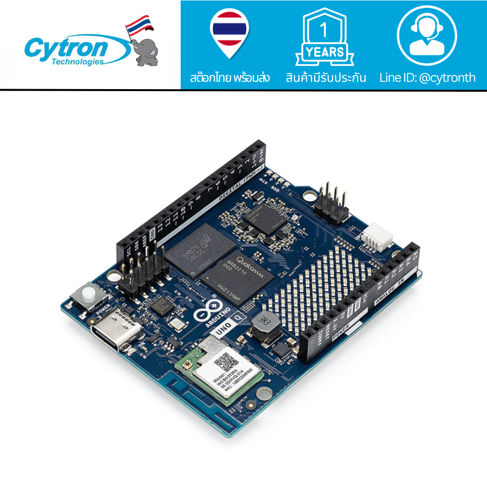 Arduino Uno Q - 2Gb Ram with Wifi/Bluetooth for Iot and Robotics ราคา 2,362 บาท*ส่งฟรี