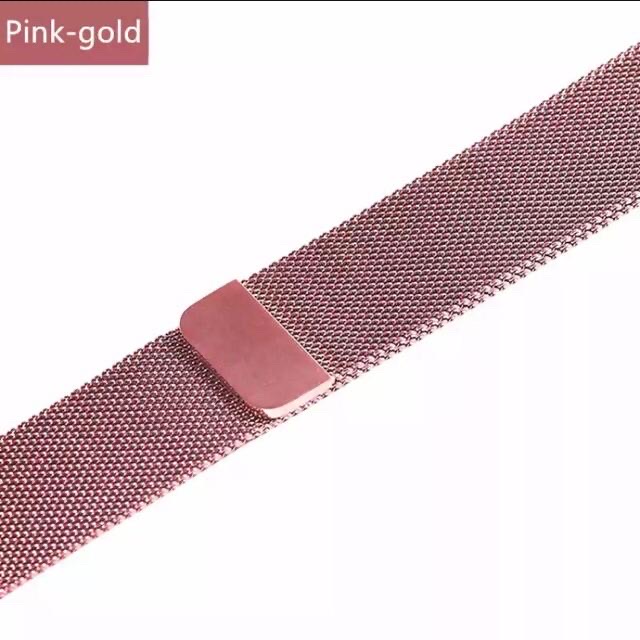 พร้อมส่งจากไทย สีเยอะมาก สาย Apple Watch Milanese Loop Band (ตัวล๊อคแม่เหล็ก)ใส่ได้ทั้ง 6 series มีขนาด 38/40 & 42/44mm