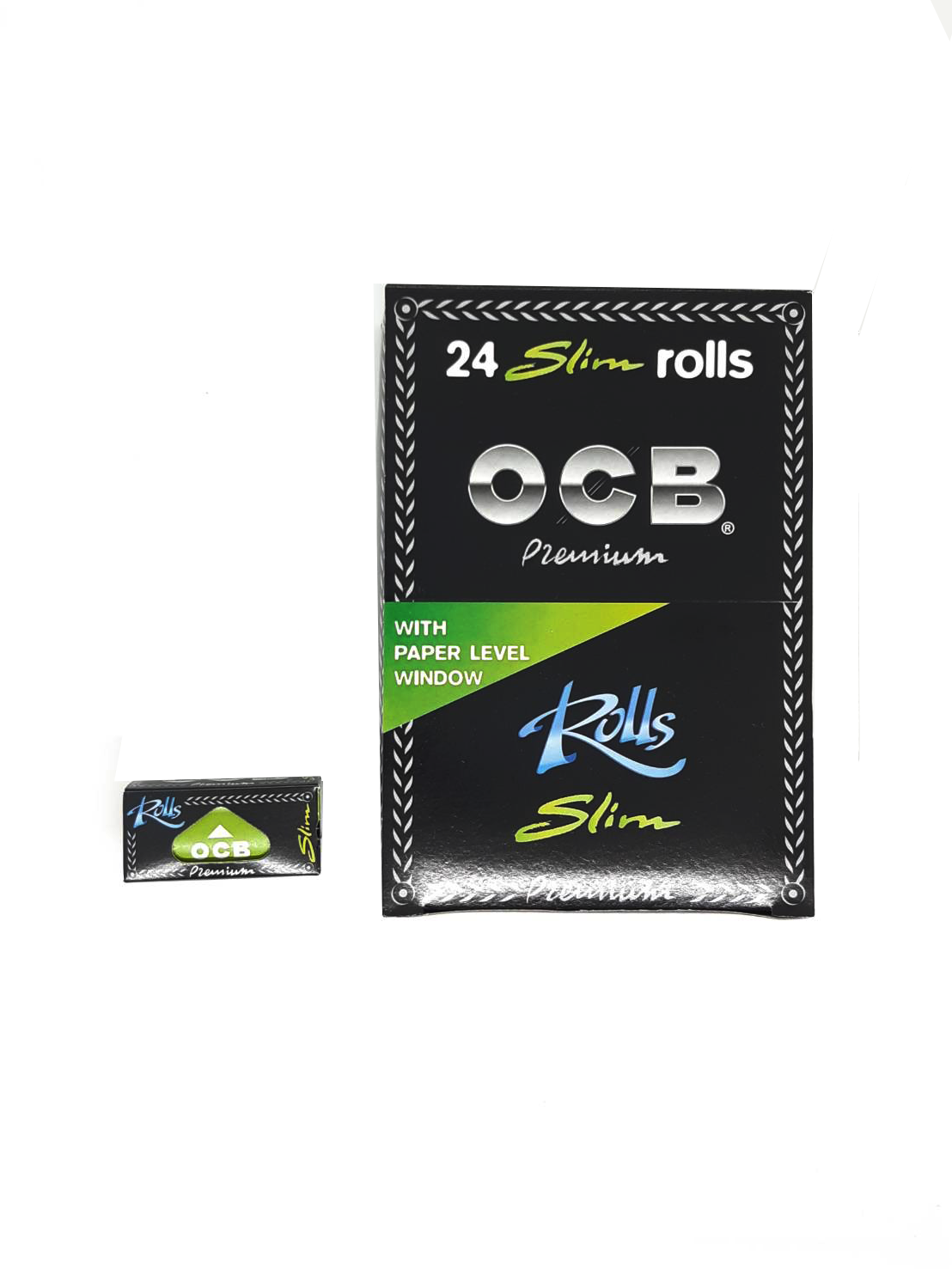 กระดาษมวน OCB Roll Slim Premium แบบยาว (1 X 24 )