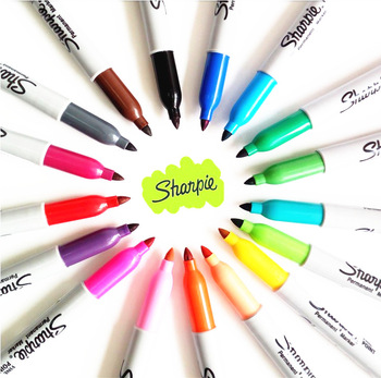 [ด้ามเดี่ยว] ปากกามาร์กเกอร์ ชาร์ปี้ Sharpie Permanent Marker ทุกรุ่นทุกสี