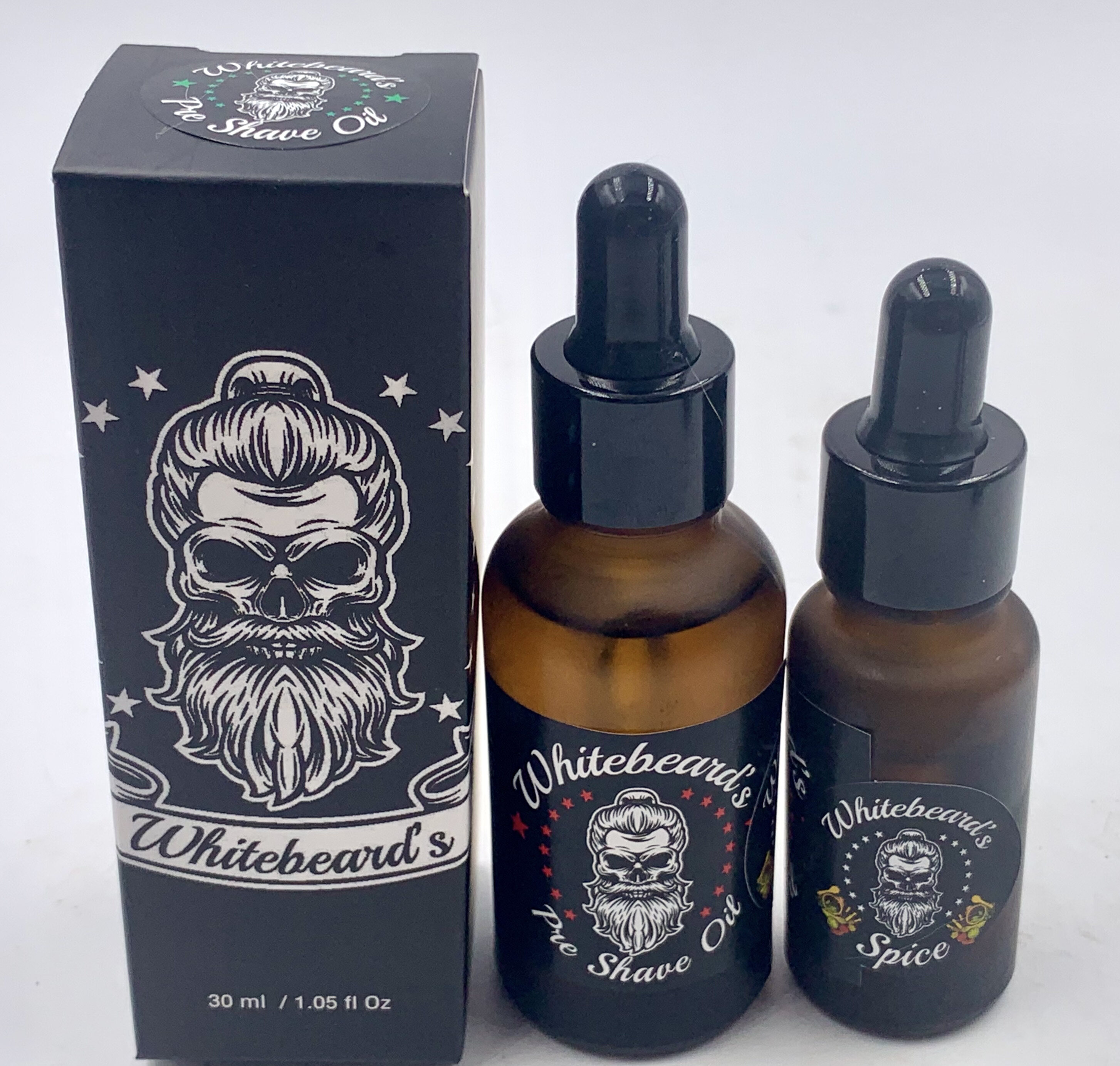 Whitebeard's Pre Shave Oil - Bergamot Sandalwood Scent Premium Blend