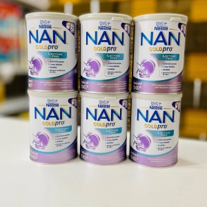 สินค้า NAN Goldpro Lactose Free แนน โกลด์โปร แลคโตสฟรี ขนาด 400 กรัม 6 กป.