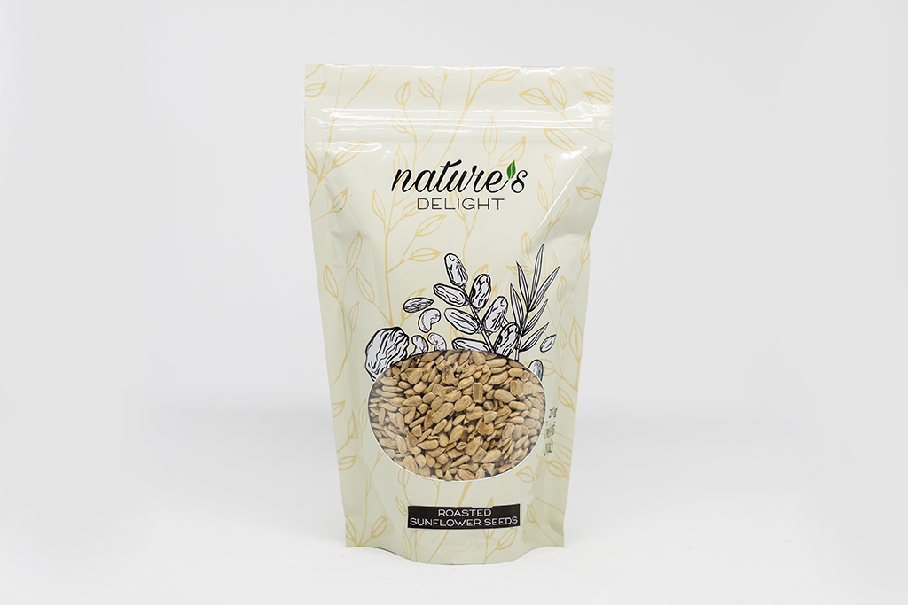 Nature's Delight Roasted Sunflower Seeds 250g/ Roasted Sunflower Seeds 250 Grams, Nature's Delight Brand. ราคา 110 บาท*ส่งฟรี