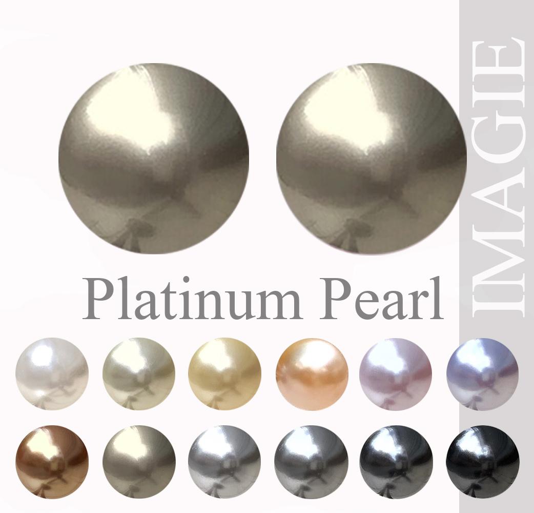 IMAGIE ต่างหูมุกสังเคราะห์ Swarovski Pearl 6-8-10mm