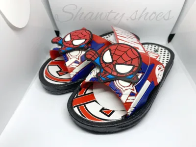 รองเท้าเด็ก แบบสวม Marvel Spiderman Captain America Ironman NEW!!