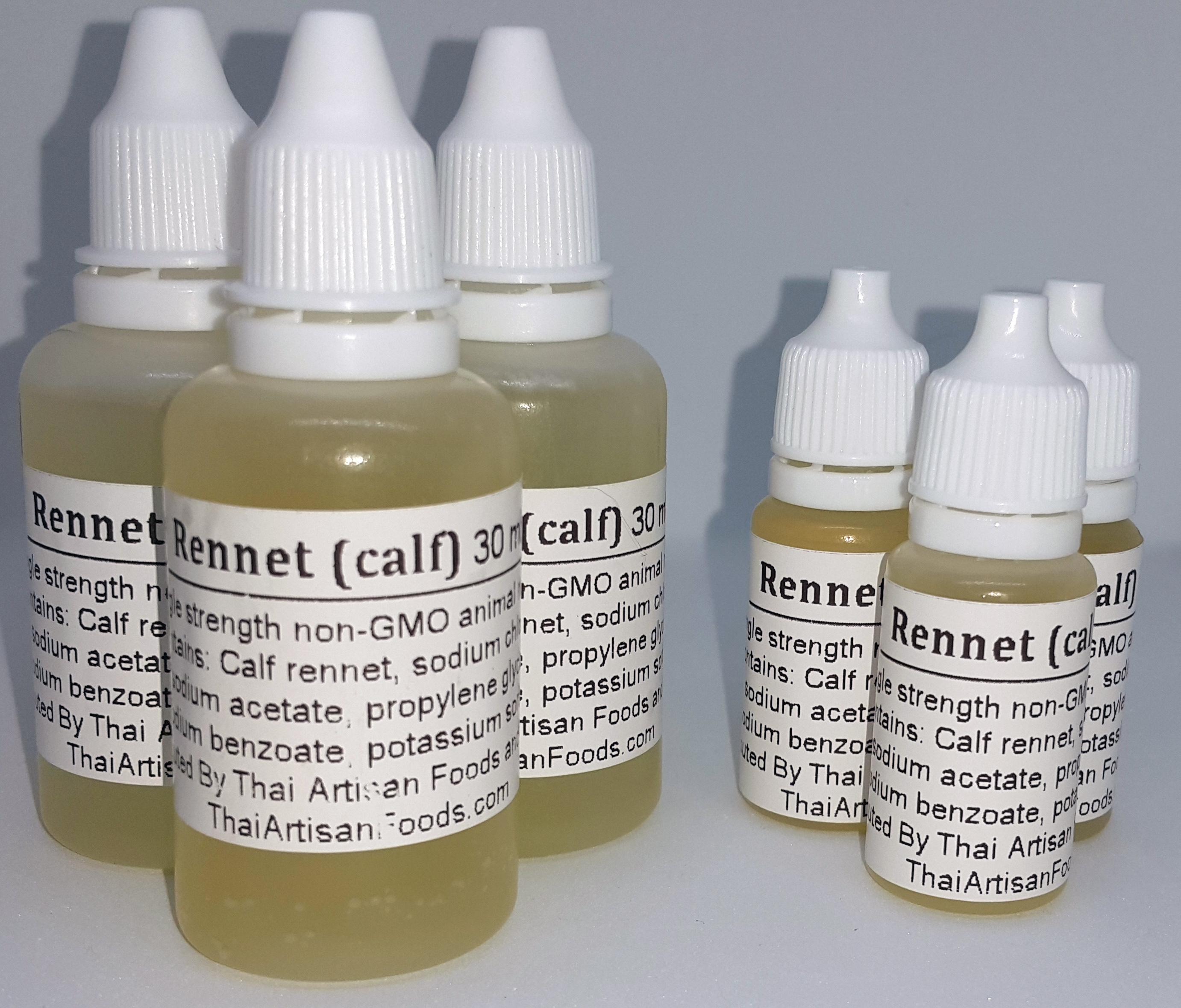 Rennet, Calf - Liquid for Cheese - 10ml