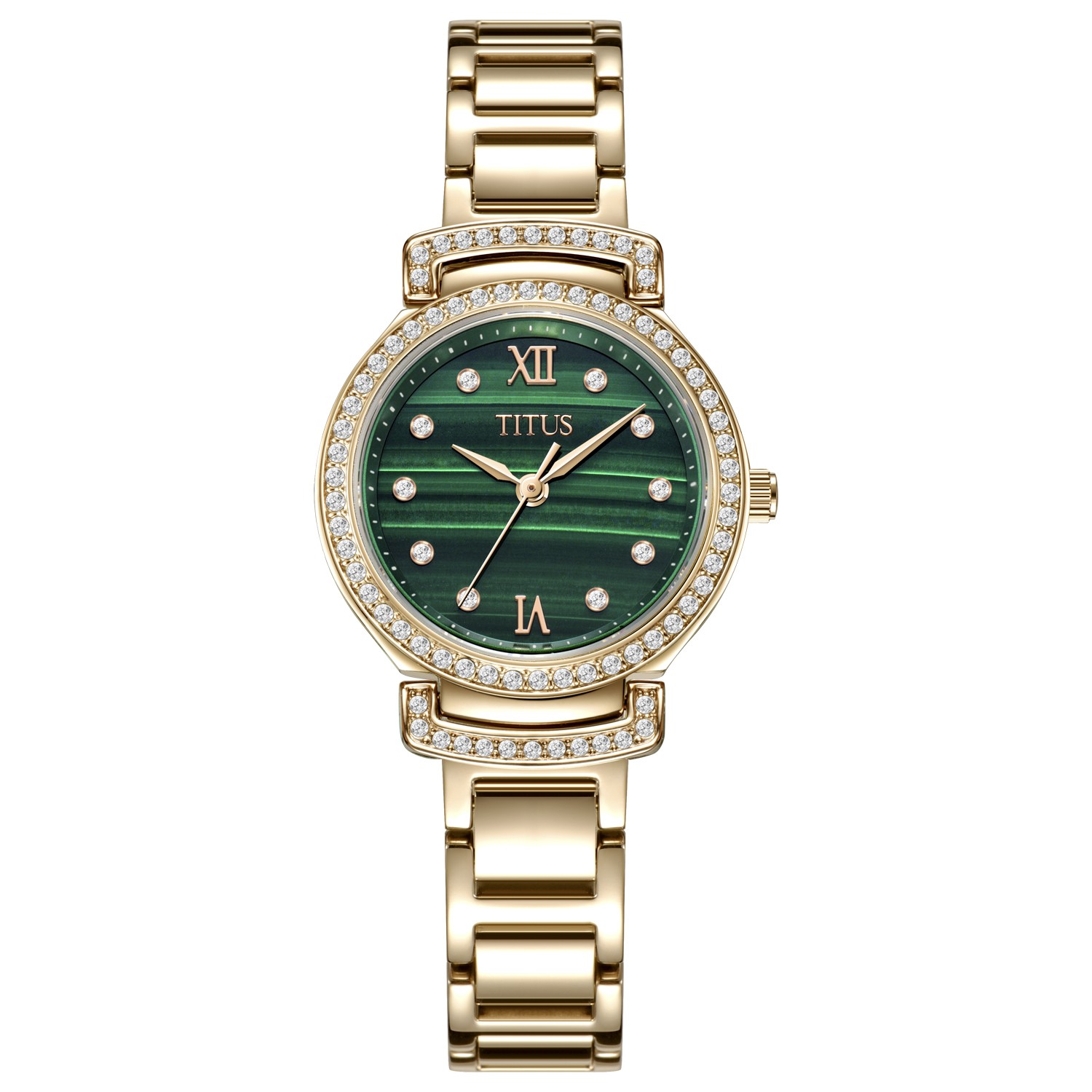 Solvil et Titus (โซวิล เอ ติตัส) นาฬิกาผู้หญิง Fair Lady 3 เข็ม ระบบควอตซ์ สายสเตนเลสสตีล ขนาดตัวเรือน 28 มม. (W06-03215) ราคา 11,691 บาท*ส่งฟรี