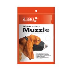 Sleeky Nylon Fabric Muzzle สลิคกี้ ที่ครอบปากสุนัข เบอร์1