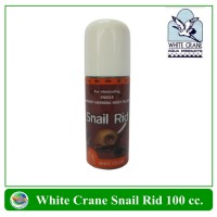 White Crane Snail Rid น้ำยากำจัดหอยทุกชนิด ในตู้ปลา 100 cc