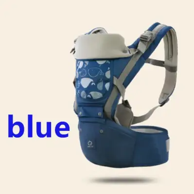 Baby style เป้อุ้มเด็กนั่ง aiebao Hip Seat 3 in 1 สามารถนั่งและนอนได้ พาสเทล(Pastel) สะพายหน้าและสะพายหลังได้ รุ่น：B15 (2)