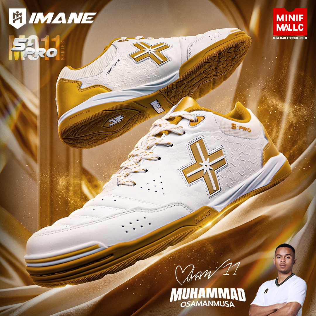 รองเท้าฟุตซอล [IMANE FUTSAL 5PRO NAPPA IMF1 002] รองเท้าฟุตซอล
