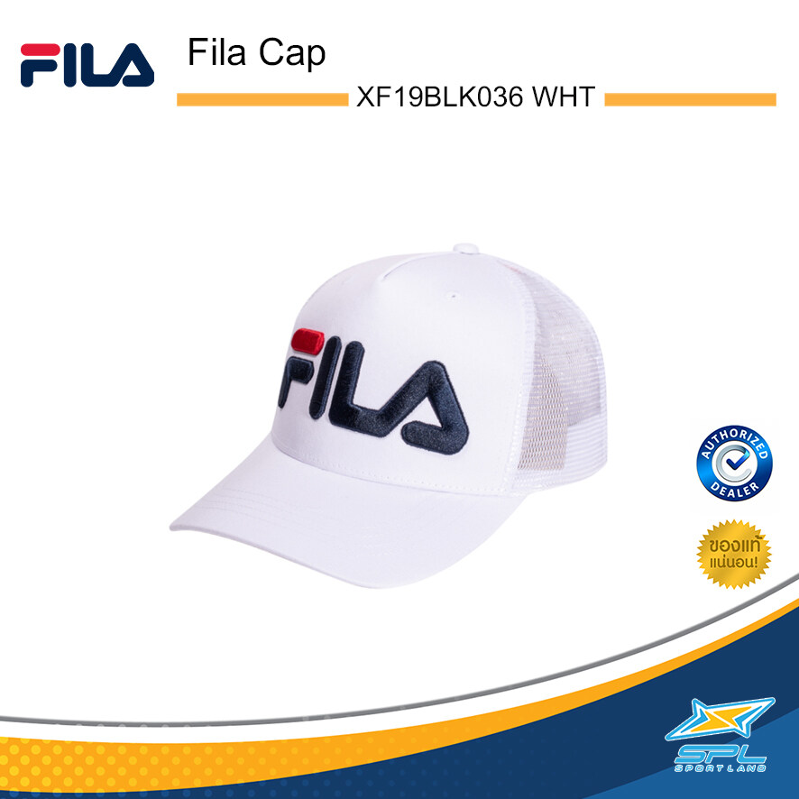 Fila Cap หมวกแก๊ป ฟิล่า สีขาว รุ่น XF19BLK036 WHT (490)