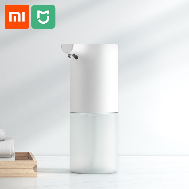 Xiaomi Automatic Soap Dispenser เครื่องปล่อยโฟมล้างมืออัตโนมัติ ตลับแยกได้ ใส่โฟมล้างมือที่ชอบ เทคโนโลยีเซ็นเซอร์อินฟราเรด ล้างมือสะอาดไม่ต้องสัมผัสเครื่องเติมน้ำยาที่ชอบได้