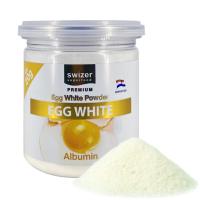 Swizer Albumin Egg White Powder โปรตีนไข่ขาว(แบบผง) ขนาด 120 กรัม มีอัลบูมินโปรตีนจากไข่ขาว 100%