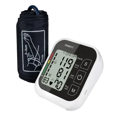 Pressure Gauge Blood pressure values Arm pressure measurement Digital LCD display