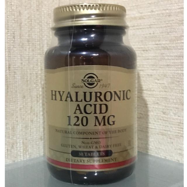 (((พร้อมส่ง)) Solgar Hyaluronic Acid 120 mg (30 Tablets)
