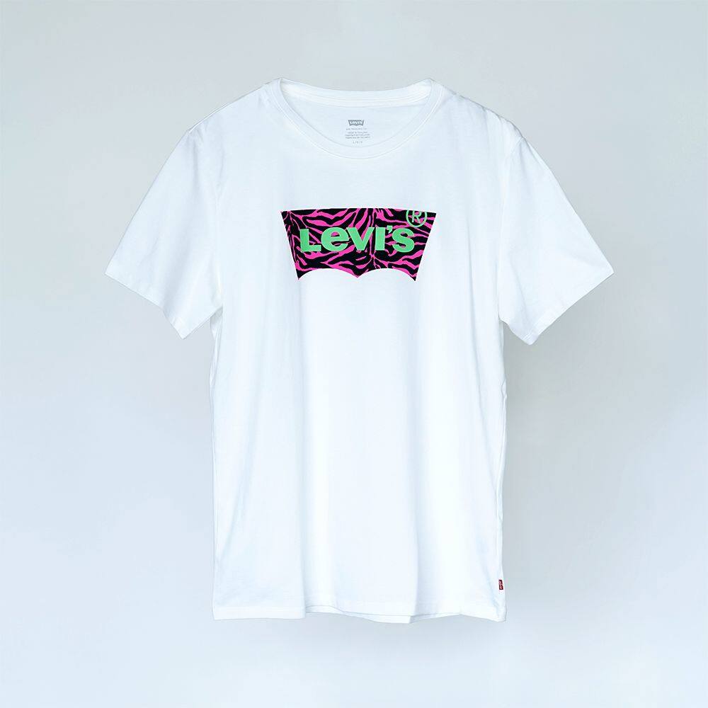เสื้อยืด Levi's ® GRAPHIC TEE - HM WHITE