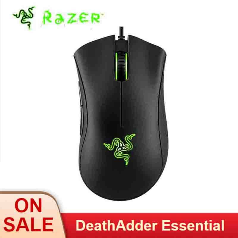 Razer DeathAdder Essential Gaming Mouse เมาส์สำหรับเล่นเกม 6400 DPI