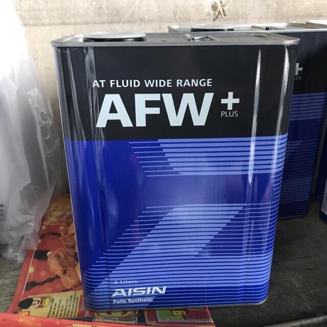 น้ำมันเกียร์ออโต้ AISIN AFW+ ขนาด 4 ลิตร