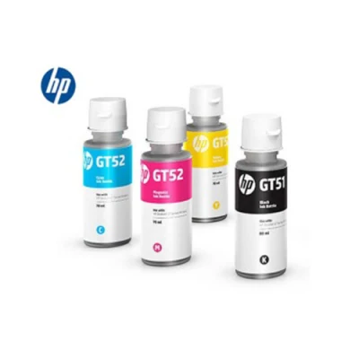 หมึกเติมแท้ HP 4 สี HP GT-52 For : HP DeskJet GT 5810 / GT 5820 (2)