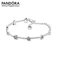 Pandora Silver Celestial Stars Bracelet เครื่องประดับ สร้อยข้อมือ สีเงิน เงิน สร้อยข้อมือสีเงิน สร้อยข้อมือเงิน ชาร์ม สร้อยข้อมือแบบชาร์ม สร้อยข้อมือใส่ชาร์ม สร้อยข้อมือแพนดอร่า แพนดอร่า