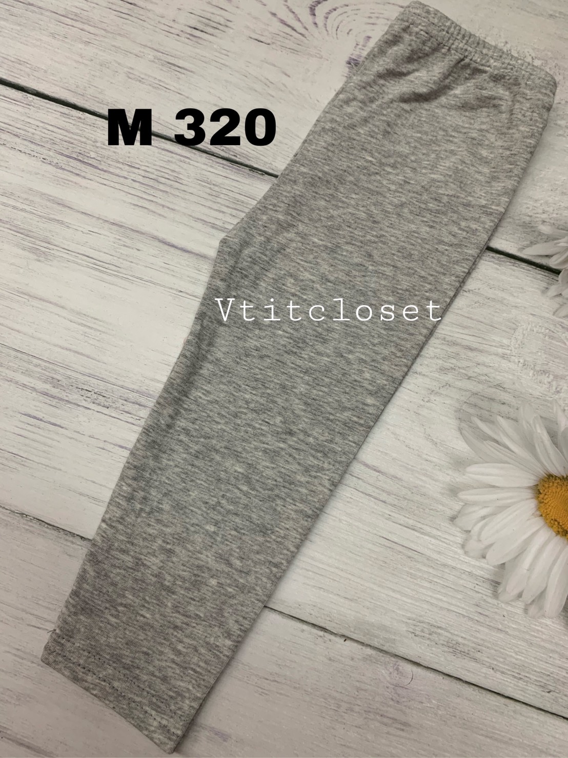 Vtitcloset M.สีพื้น เลกกิ้งเด็ก 1.5-3 ขวบ ผ้านิ่ม (เลือกสีได้) เข้าใหม่ตลอด