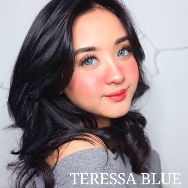 Teresa blue บิ๊กอายส์เลนส์โตสายฝอ