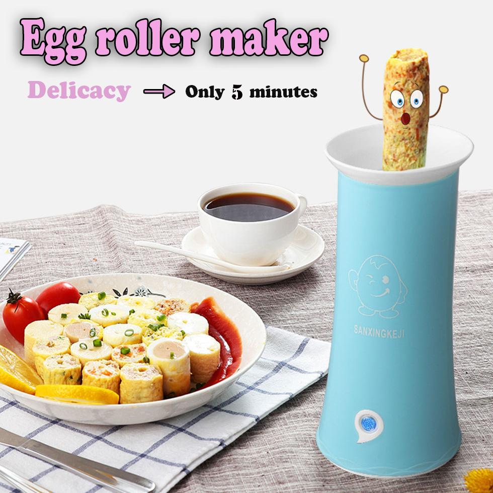 ไข่ม้วน เครื่องทําไข่ม้วน ไฟฟ้า เครื่องทำไข่ ที่ทำไข่ม้วน เครื่องทำไข่ม้วนญี่ปุ่น ประหยัดไฟ ทำความร้อนได้เร็ว sorge egg master ประหยัดไฟ ทำความร้อนได้เร็ว Automatic Egg Roll Maker Egg Cup Omelette Master Sausage Machine Xlamp