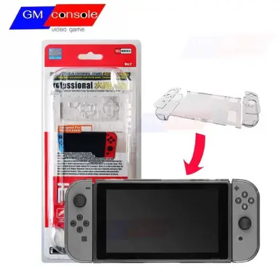 Nintendo Switch Crystal Cover Case Protection เคสใสแบบแยกชิ้นได้สำหรับเครื่องNintendo Switch