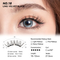WOSADO ใหม่ (All-In-One Box) ขนตาปลอมแม่เหล็ก FULL COLLECTION Professional Magnetic Eyelashes 0 กาว นำกลับมาใช้ใหม่ได้ Wosado ขนตาปลอม