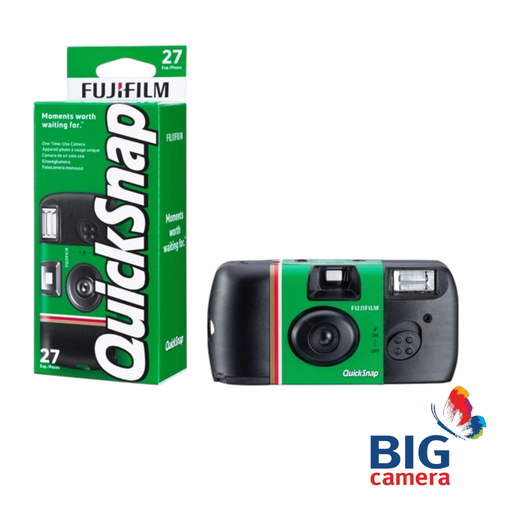 Fujifilm Quicksnap Vertical Fl 27 Exp - Single-Use Film Camera ราคา 730 บาท*ส่งฟรี