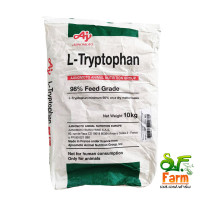 แอล-ทริปโตเฟน L-Tryptophan อะมิโนแอซิตที่จำเป็นจากธรรมชาติ 500 กรัม อาหารเสริมสัตว์น้ำ และสัตว์น้ำ เอสเอฟฟาร์ม