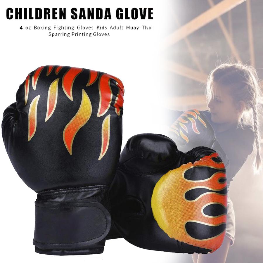 Oliver Mall ถุงมือมวยเด็ก นวมชกมวย นวม ถุงมือเทควันโด ถุงมือฝึก 1 คู่ ถุงมือกีฬาต่อสู้ MMA ถุงมือมวย Kids Children Boxing Gloves