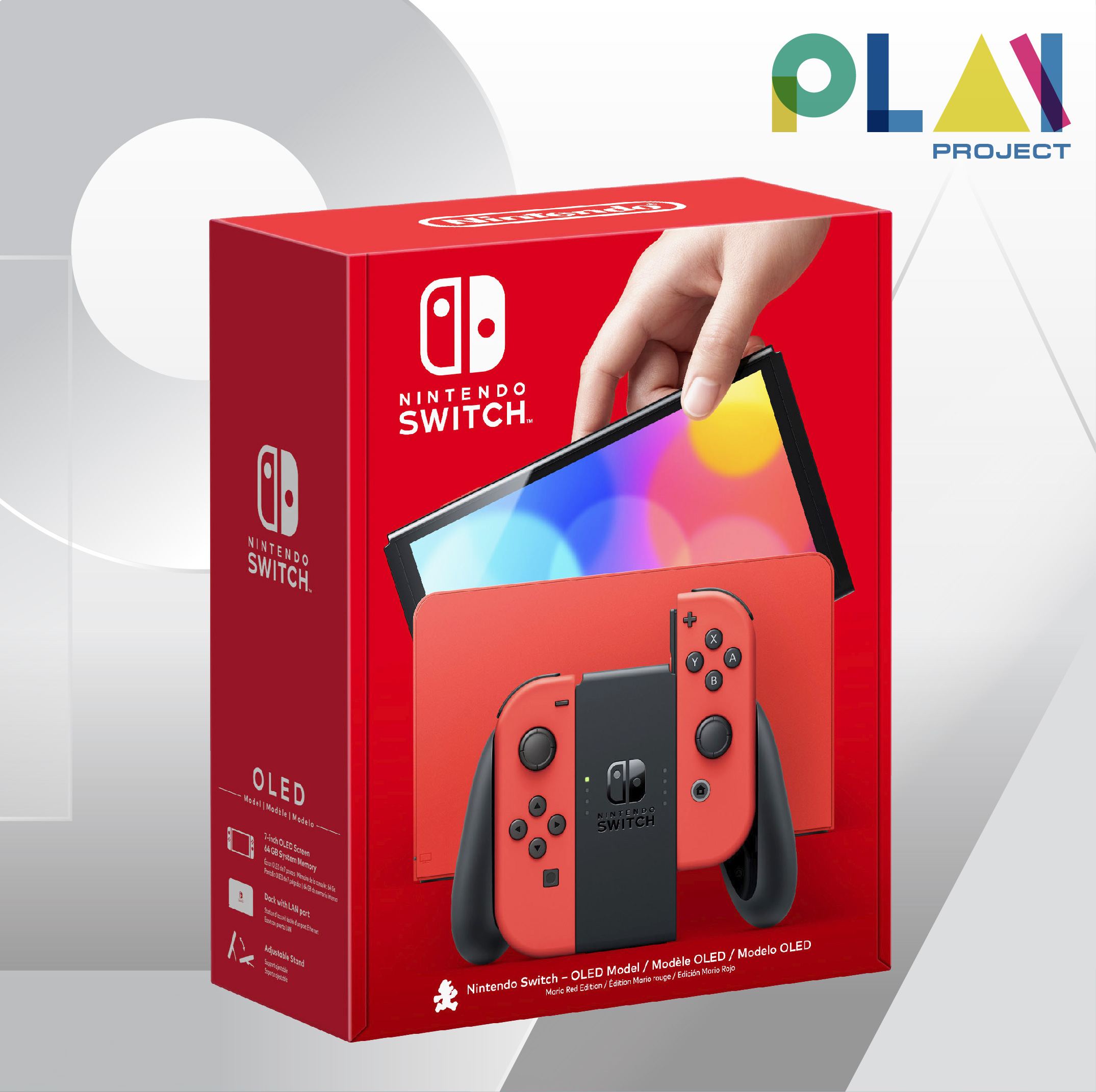 เครื่อง Nintendo Switch OLED-Mario Red Edition [มือ1] [ประกันศูนย์ไทย] ราคา 9,990 บาท*ส่งฟรี