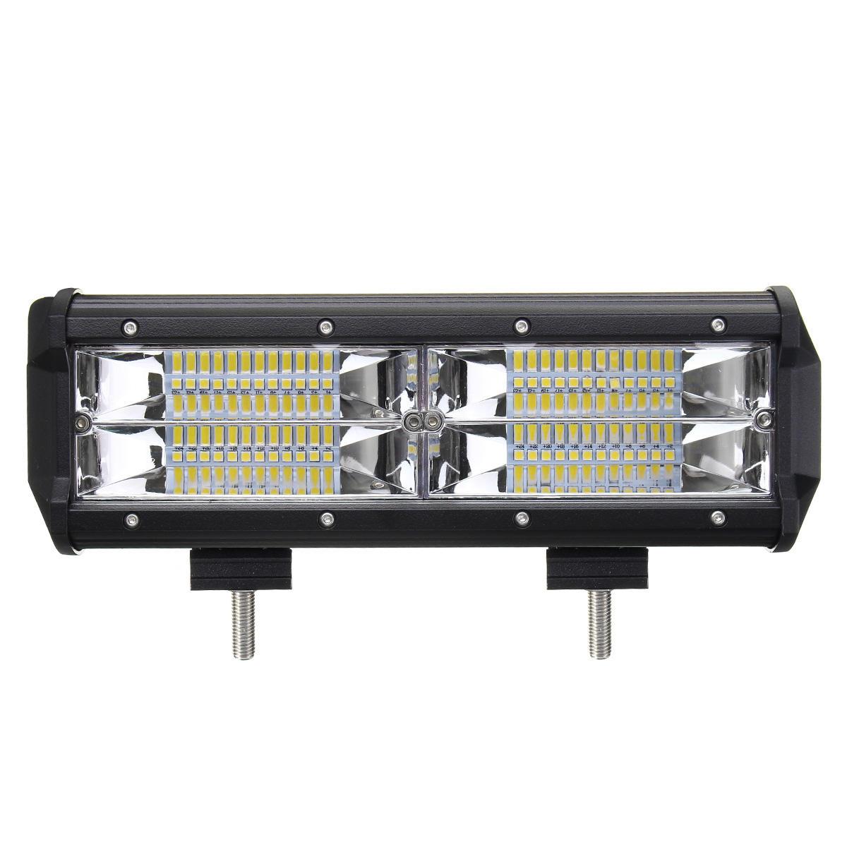 NEW Super Bright !! ไฟสปอร์ตไลท์รถยนต์ ไฟหน้ารถ ไฟท้าย 144W 12V-24V รุ่น LED COMBO BEAM 8D สว่างมากกกกกว่าเดิม *เเสงกระจายเเละเเสงพุ่ง* สำหรับอะไหล่รถ อุปกรณ