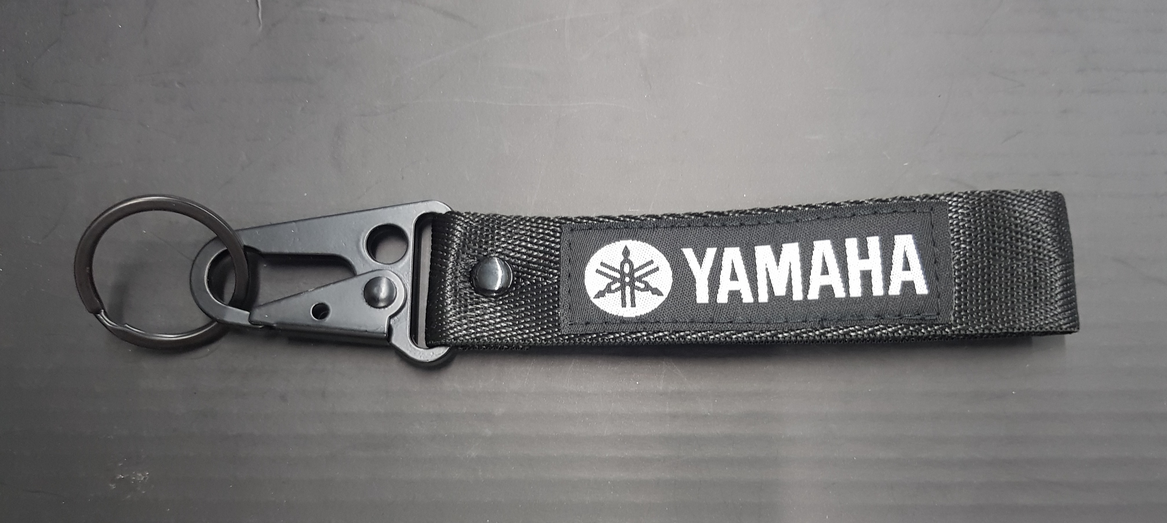 Key Chain YAMAHA  สีดำ งานปะ พกพาสะดวก